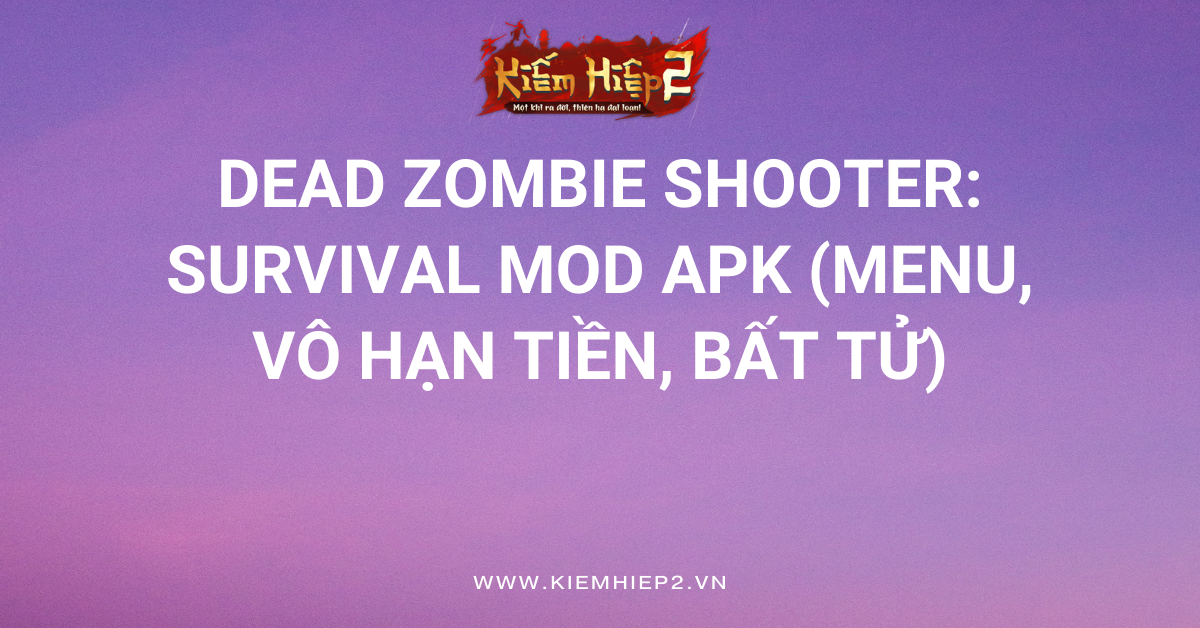 Dead Zombie Shooter: Survival MOD APK