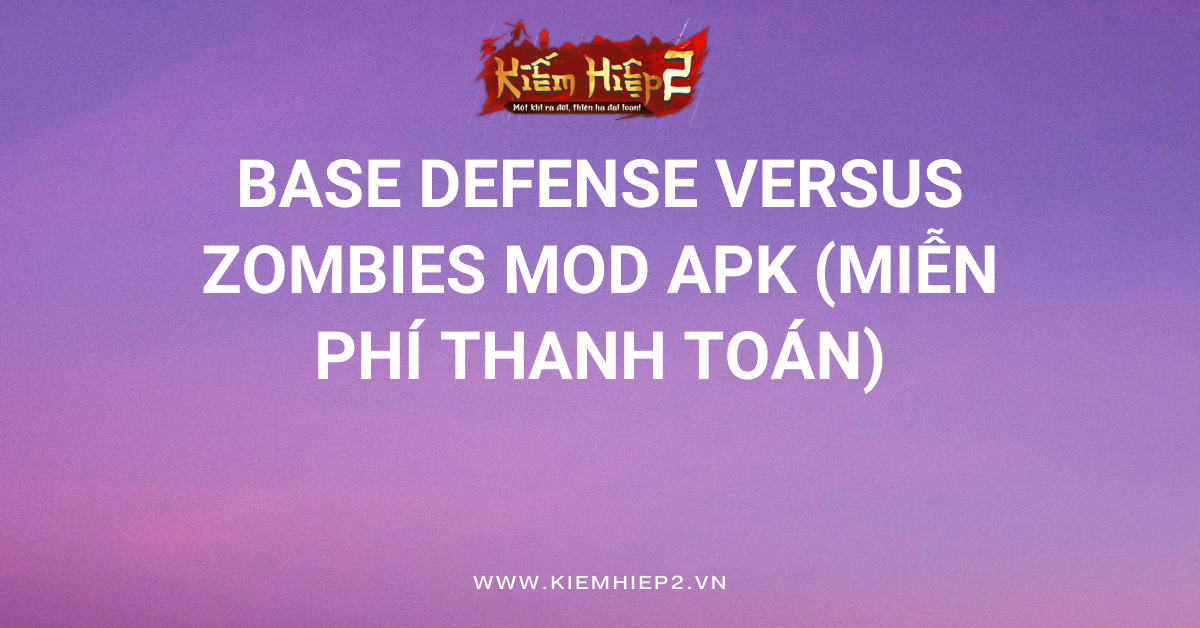 Base defense versus Zombies MOD APK